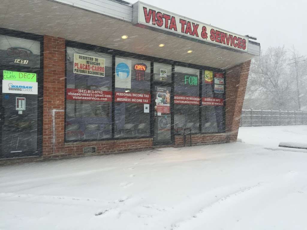 Vista Tax & Services Co | 1449 Rand Rd, Des Plaines, IL 60016 | Phone: (847) 813-5745