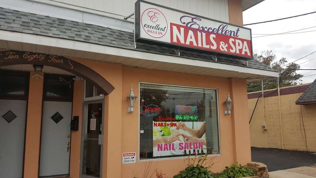 Excellent Nails and Spa | 1084 Maple Ave, Cherry Hill, NJ 08002, USA | Phone: (856) 320-4632