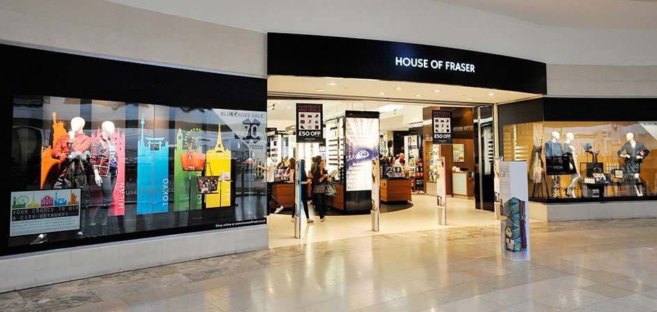 House of Fraser Bluewater | Bluewater Shopping Centre, Dartford, Greenhithe DA9 9SB, UK | Phone: 01322 374000