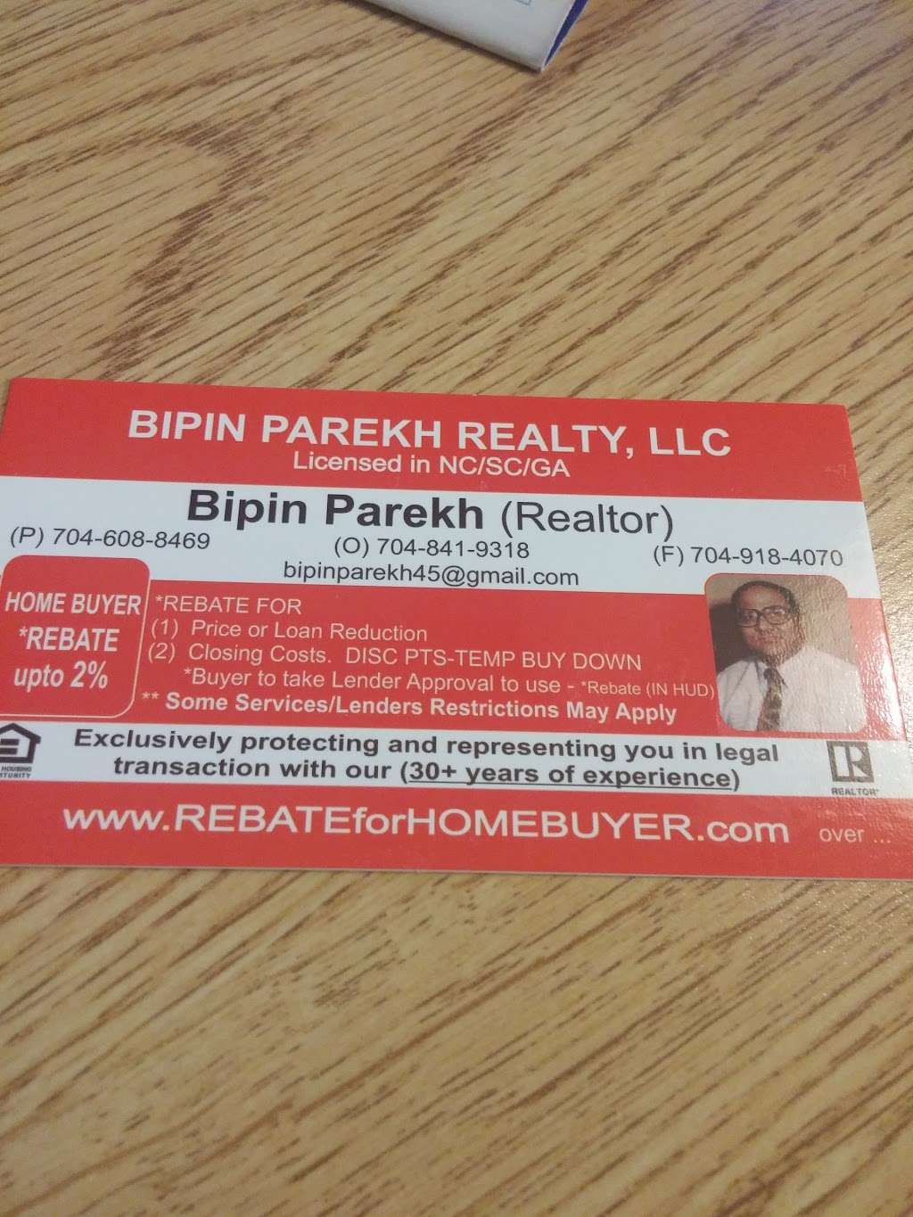 Bipin Parekh Realty,LLC | 4290 Barley St SW, Concord, NC 28027, USA | Phone: (704) 841-9318
