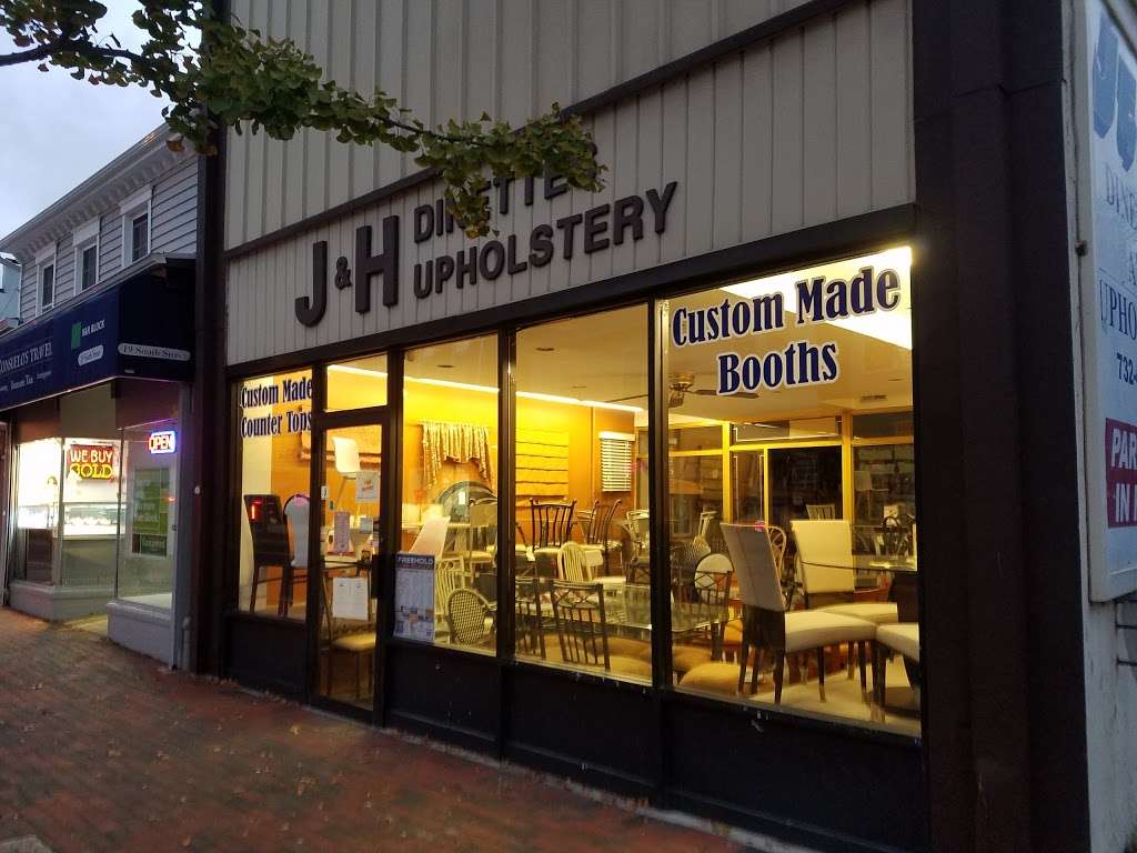 J & H Dinette & Upholstery | 21 South St, Freehold, NJ 07728 | Phone: (732) 431-3555