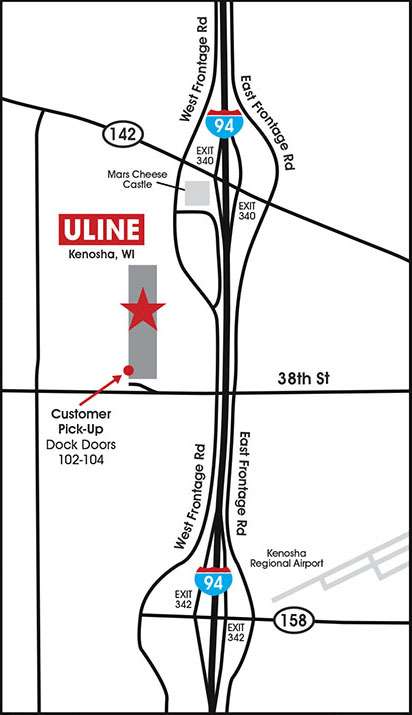 Uline Shipping Supplies - Kenosha | 12355 Uline Way, Kenosha, WI 53144, USA | Phone: (800) 295-5510