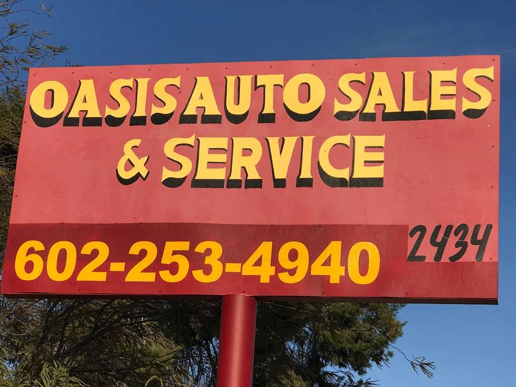 Oasis Auto Sales & Service | 2434 W Van Buren St, Phoenix, AZ 85009, USA | Phone: (602) 253-4940