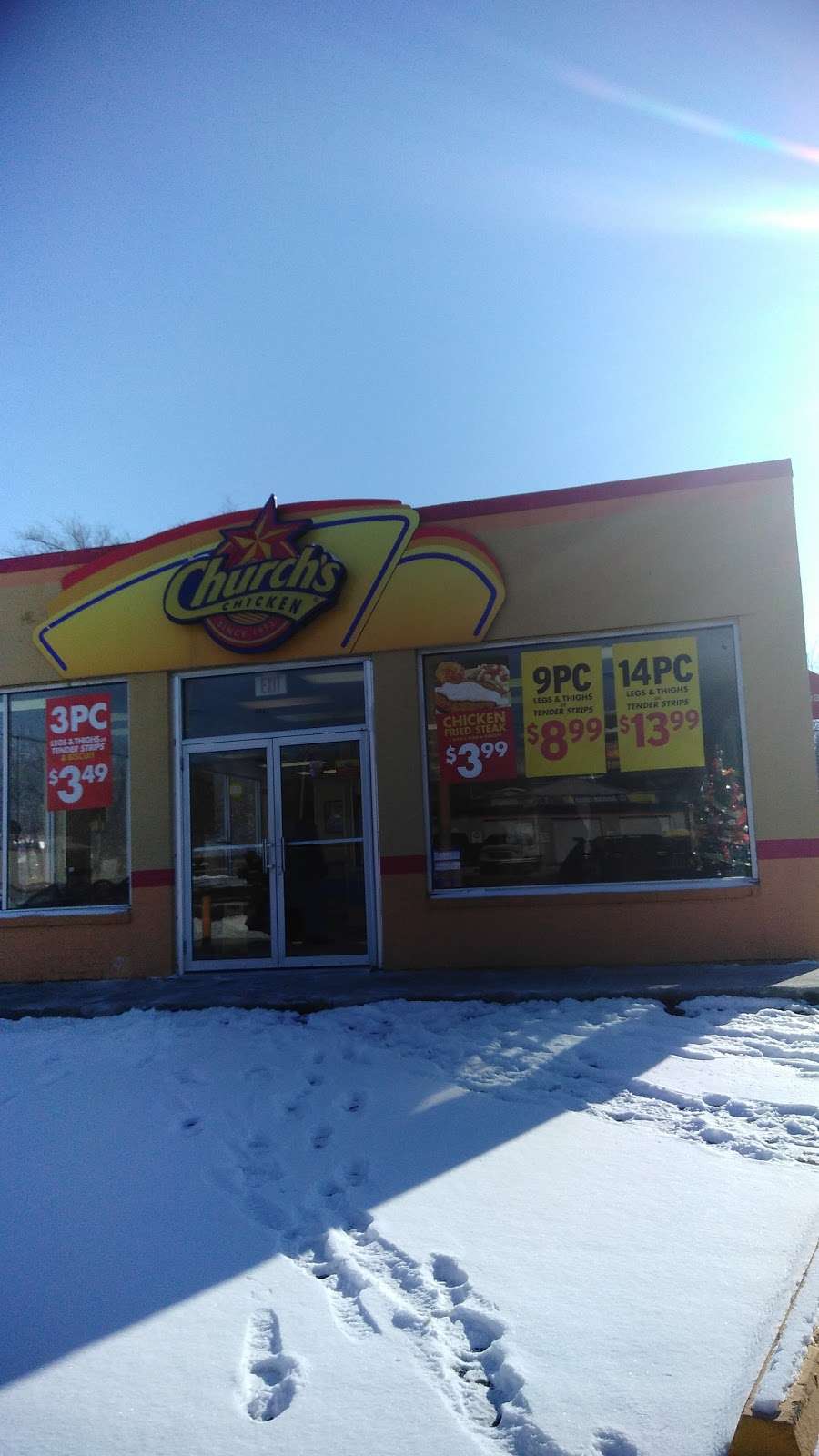 Churchs Chicken | 5501 Leavenworth Rd, Kansas City, KS 66104, USA | Phone: (913) 287-5282