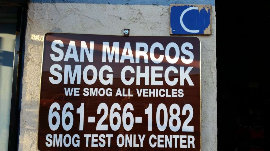 San Marcos Smog Check | 38847 20th St E, Palmdale, CA 93550, USA | Phone: (661) 266-1082