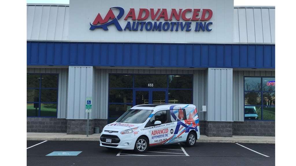 Advanced Automotive, 655 Industrial Rd, Warrenton, VA