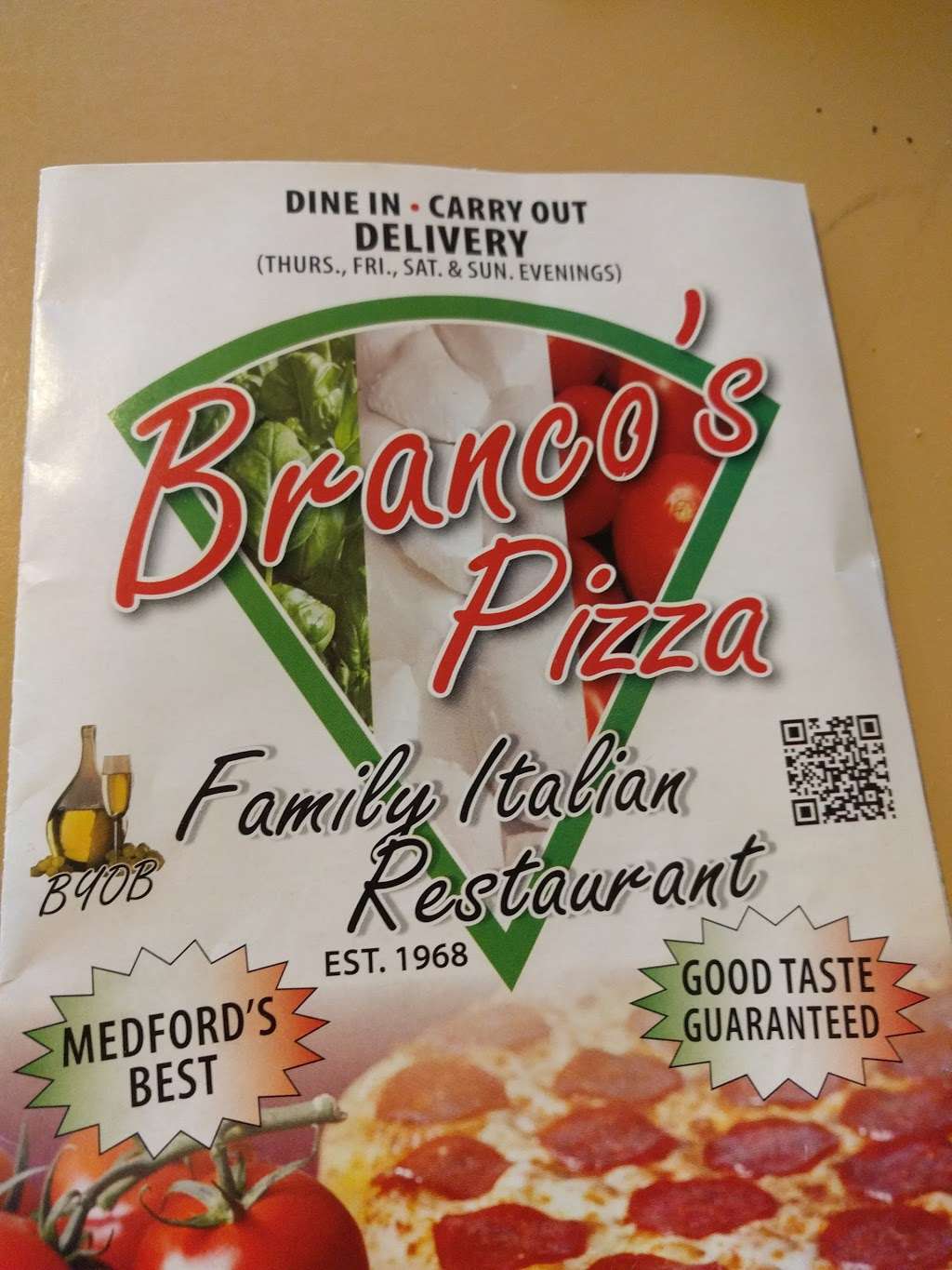 Brancos Pizza | 428 Stokes Rd, Medford, NJ 08055, USA | Phone: (609) 654-4115