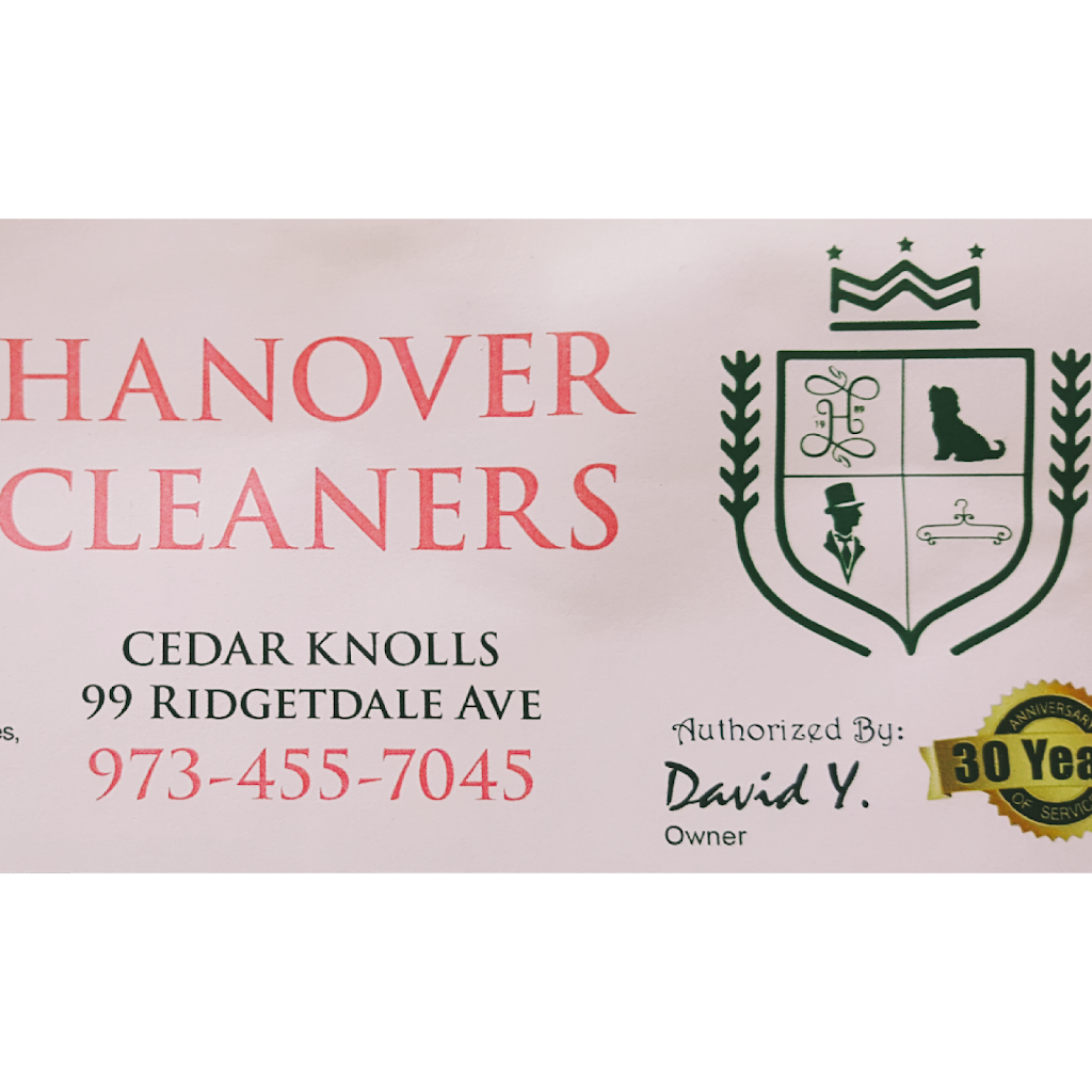 Hanover Cleaners | 99 Ridgedale Ave, Cedar Knolls, NJ 07927, USA | Phone: (973) 455-7045