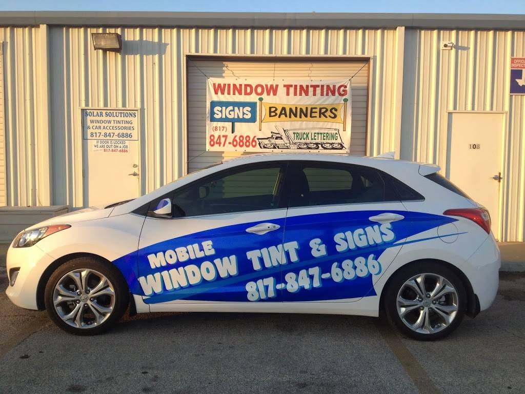 Solar Solutions Window Tinting | 5900 Huddleston St #106, Haltom City, TX 76137, USA | Phone: (817) 847-6886