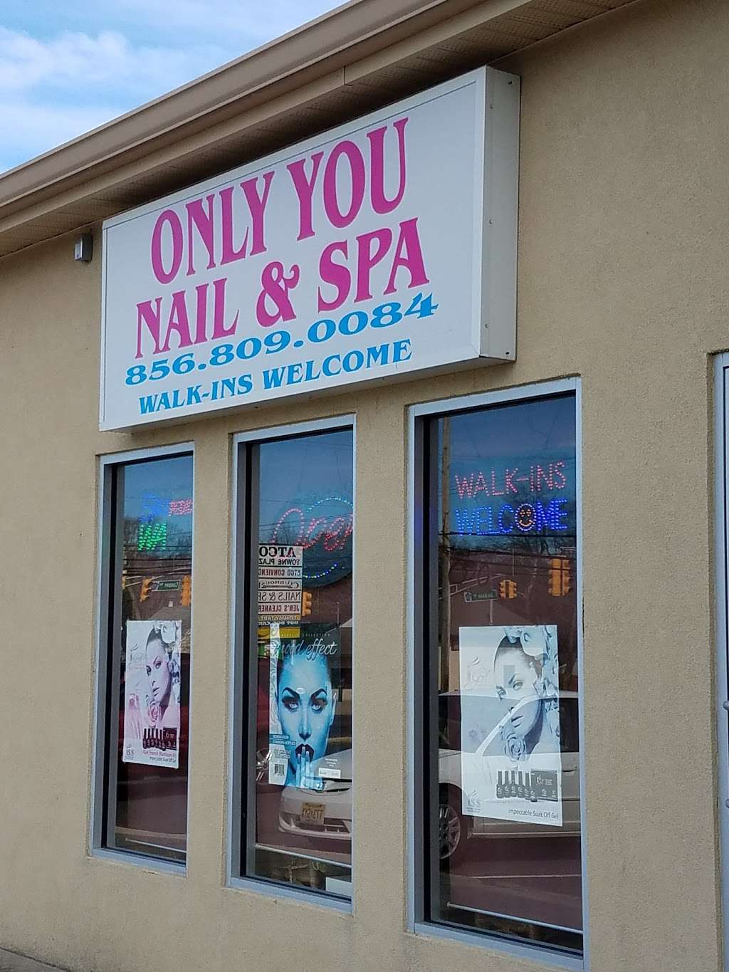 Only You Nail and Spa | 299 Jackson Rd, Atco, NJ 08004, USA | Phone: (856) 809-0084