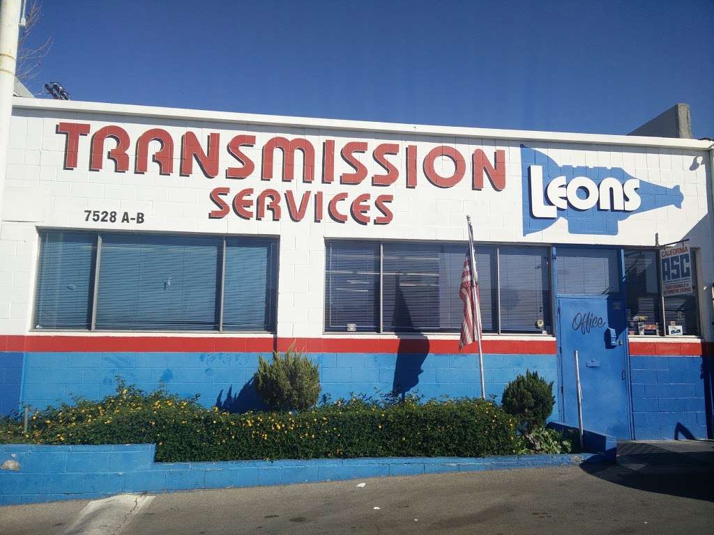 Leons Transmission Service Inc | 7528 Reseda Blvd, Reseda, CA 91335, USA | Phone: (818) 345-8101