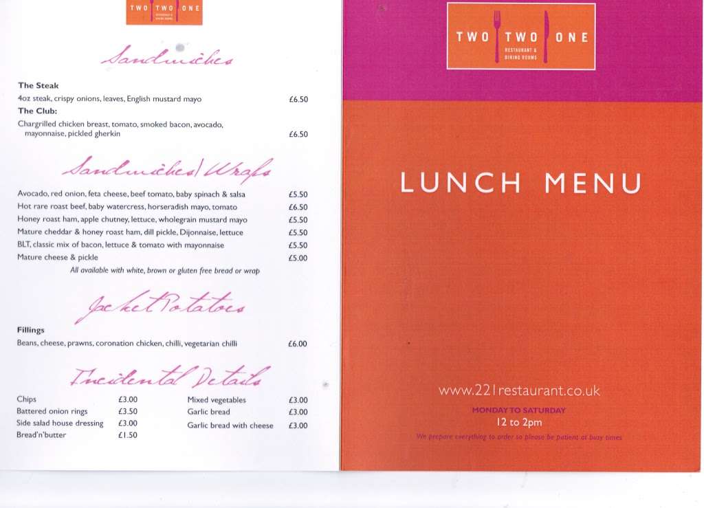 221 Restaurant & Dining Rooms | The Square, Lewes Rd, Forest Row RH18 5EZ, UK | Phone: 01342 824144