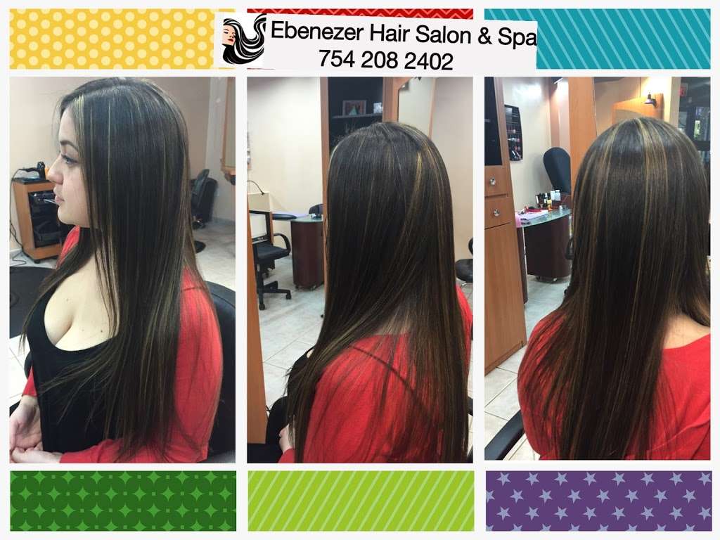 Ebenezer Hair Salon & Spa | 20170 Pines Blvd #107, Pembroke Pines, FL 33029, USA | Phone: (754) 208-2402