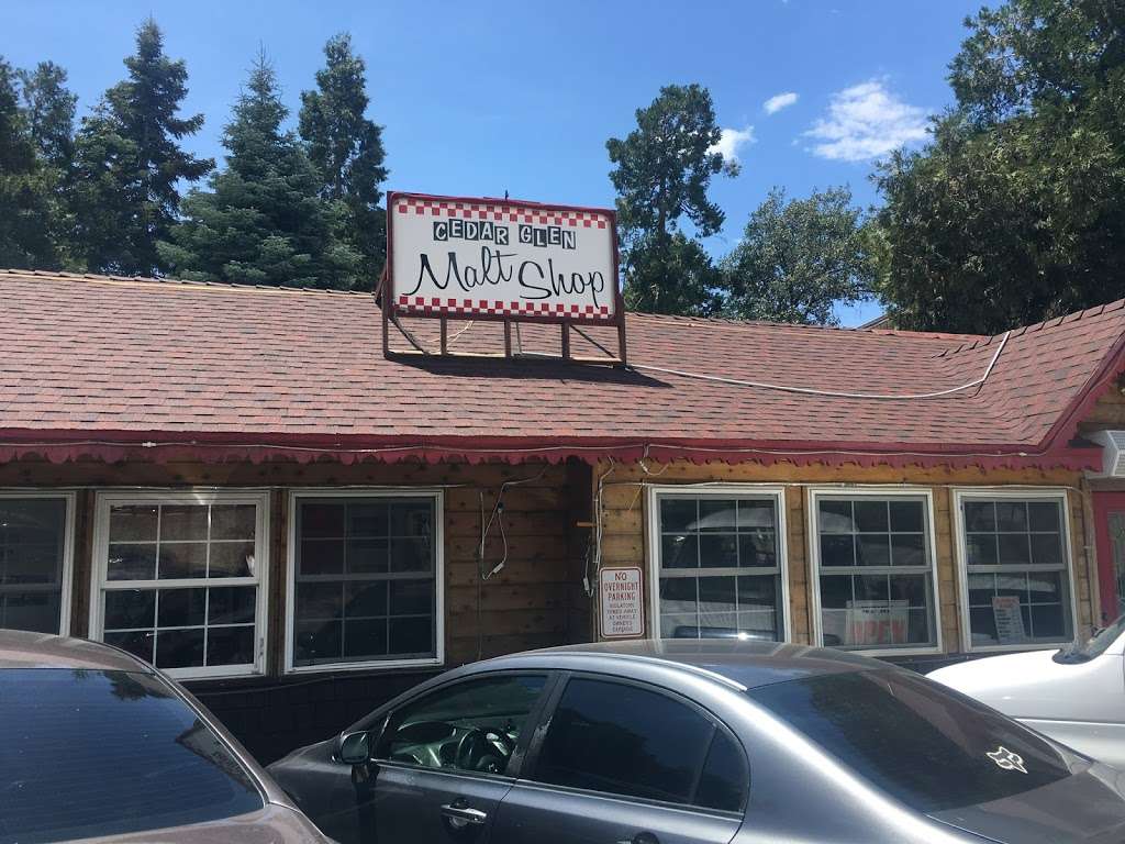 Cedar Glen Malt Shop | 29125 Hook Creek Rd, Cedar Glen, CA 92321, USA | Phone: (909) 485-1926