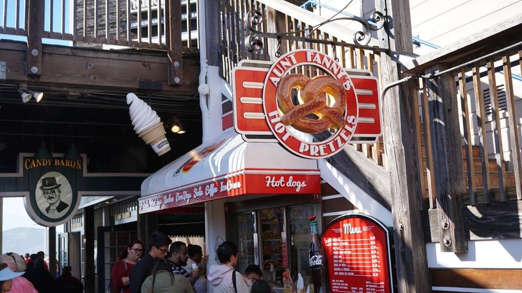 Aunt Fannys Hot Pretzels | 39 Pier 39, San Francisco, CA 94133, USA | Phone: (415) 986-0706