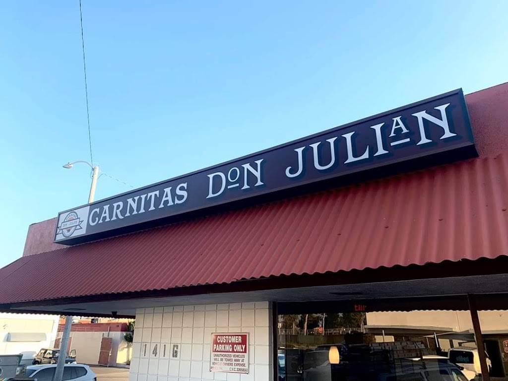 Carnitas Don Julián | 1416 W Central Park Ave N, Anaheim, CA 92802, USA | Phone: (714) 603-7299