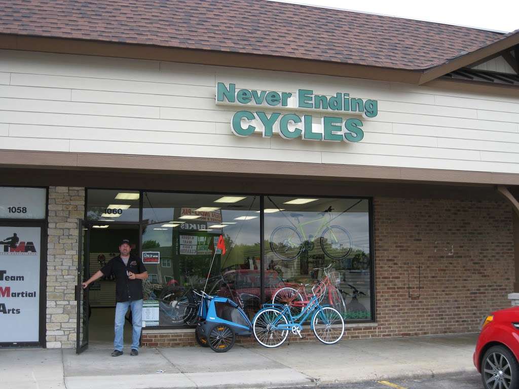 Never Ending Cycles | 1060 E Schaumburg Rd, Streamwood, IL 60107, USA | Phone: (630) 882-0822