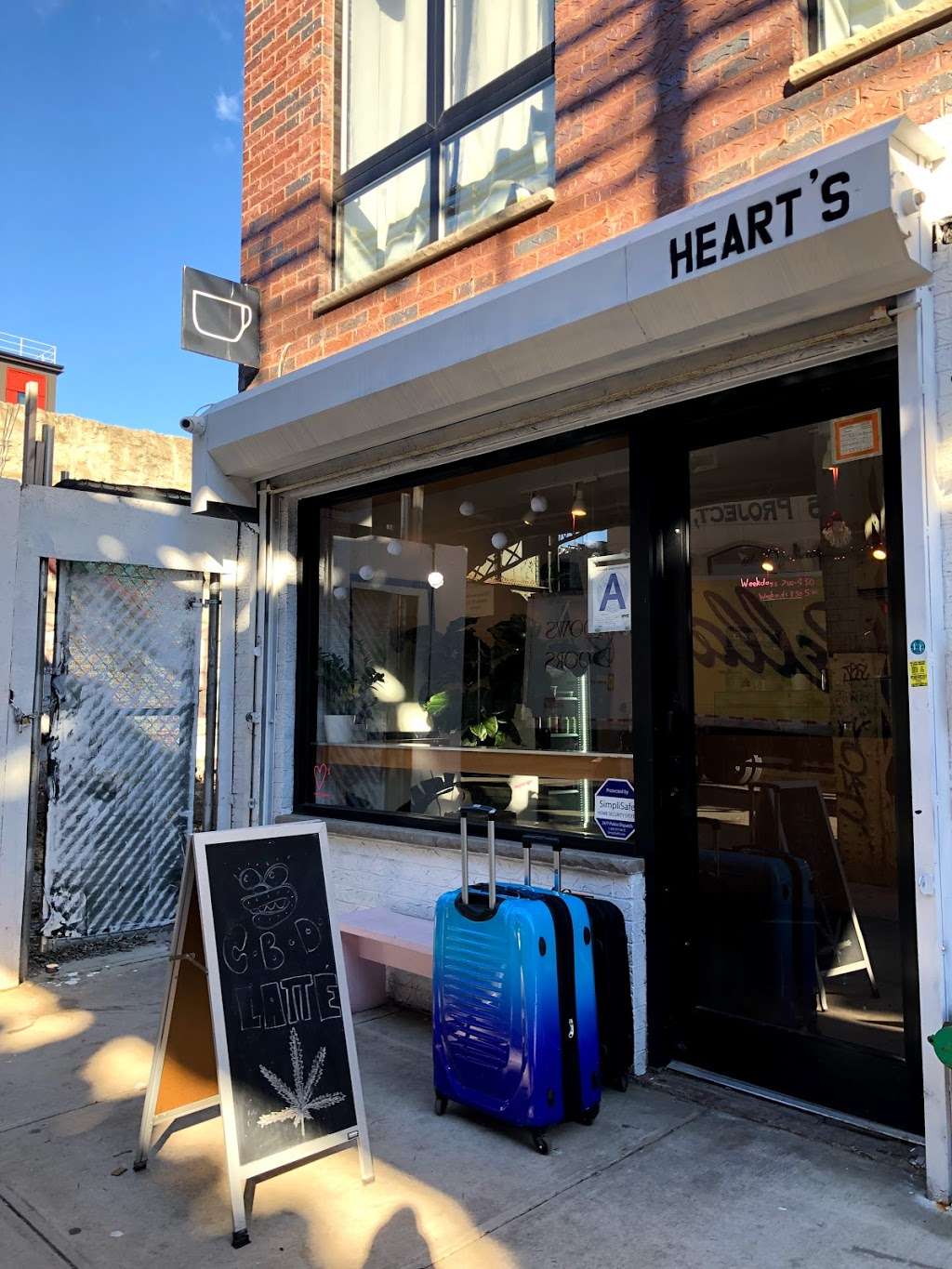 Hearts Coffee | 1207 Broadway, Brooklyn, NY 11221, USA | Phone: (929) 276-2770