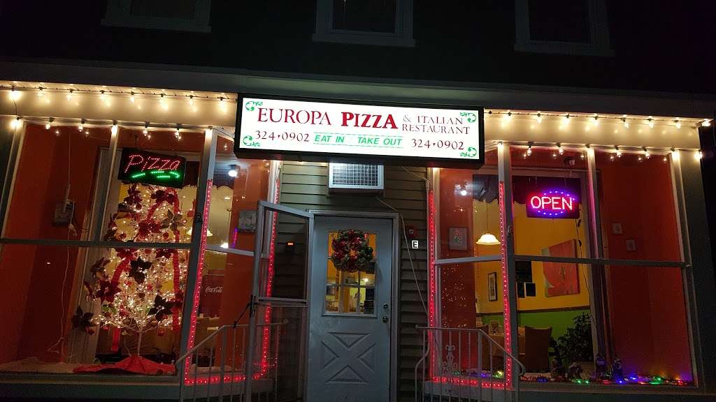 Europa Pizza & Italian Restaurant | 24369 W Main St, Columbus, NJ 08022, USA | Phone: (609) 324-0902