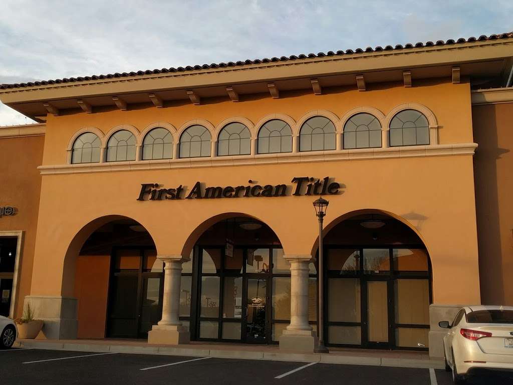 First American Title Insurance Company | 18291 N Pima Rd Suite 145, Scottsdale, AZ 85255, USA | Phone: (480) 563-9034