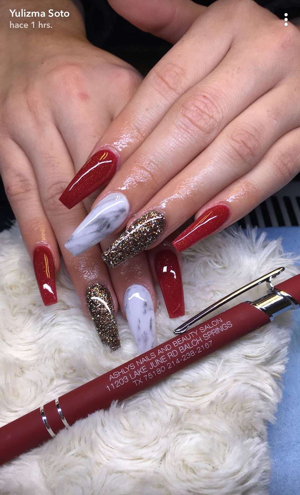 Ashlys Nails And Beauty Salon | 11203 Lake June Rd Suite #104, Balch Springs, TX 75180, USA | Phone: (972) 863-7961