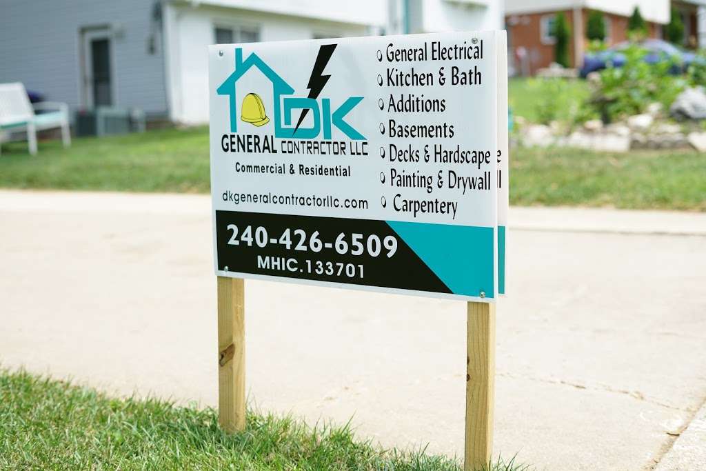 DK General Contractor, LLC | 12865 Sage Terrace, Germantown, MD 20874, USA | Phone: (240) 426-6509