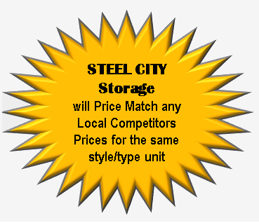 Steel City Rentals Self Storage | 640 Eden Park Blvd, McKeesport, PA 15132 | Phone: (412) 444-5600