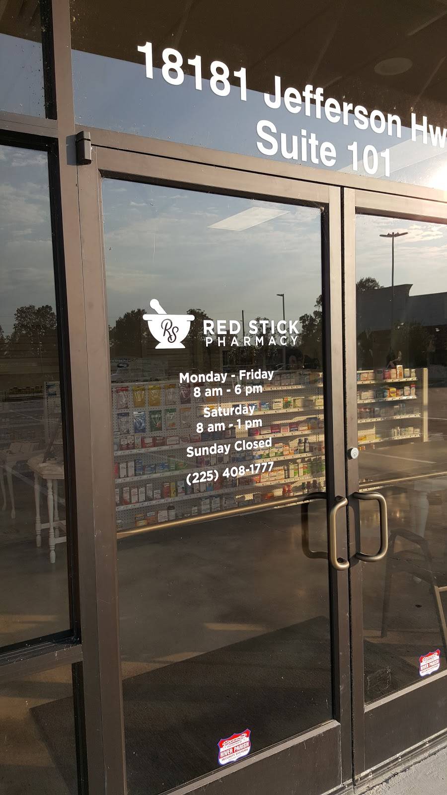 Red Stick Pharmacy | 18181 Old Jefferson Hwy Ste #101, Baton Rouge, LA 70817, USA | Phone: (225) 408-1777