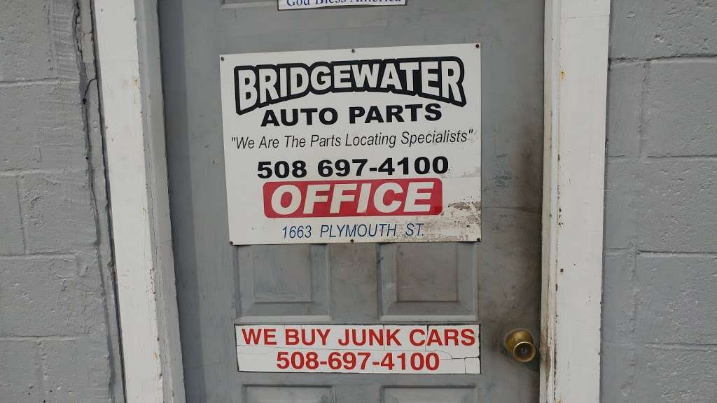 Bridgewater Auto Parts | 1663 Plymouth St, Bridgewater, MA 02324 | Phone: (508) 697-4100