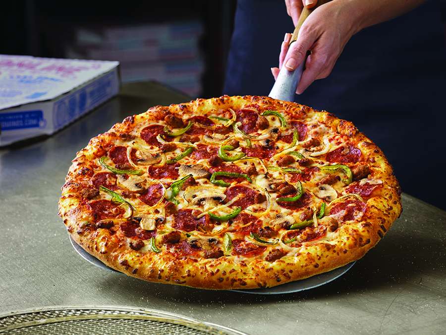 Dominos Pizza | 14705 Woodforest Blvd Ste 4, Houston, TX 77530, USA | Phone: (281) 457-1400