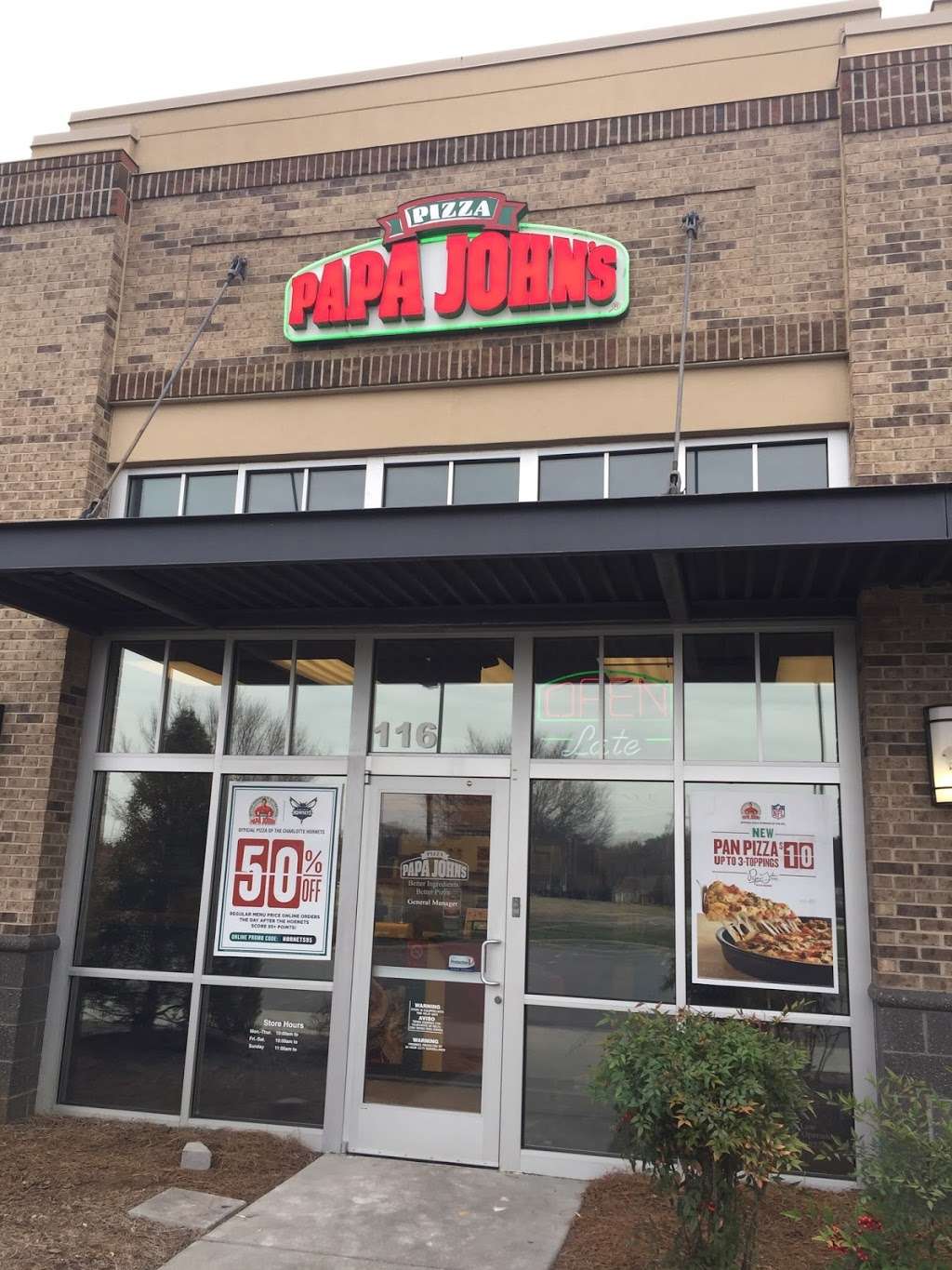 Papa Johns Pizza | 3805 Concord Pkwy S ste 112, Concord, NC 28027, USA | Phone: (704) 720-7272
