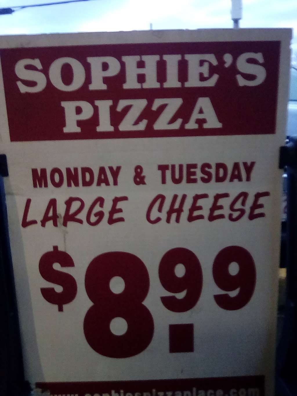 Sophies Pizza Place | 479 Turnpike St, South Easton, MA 02375, USA | Phone: (508) 238-3666