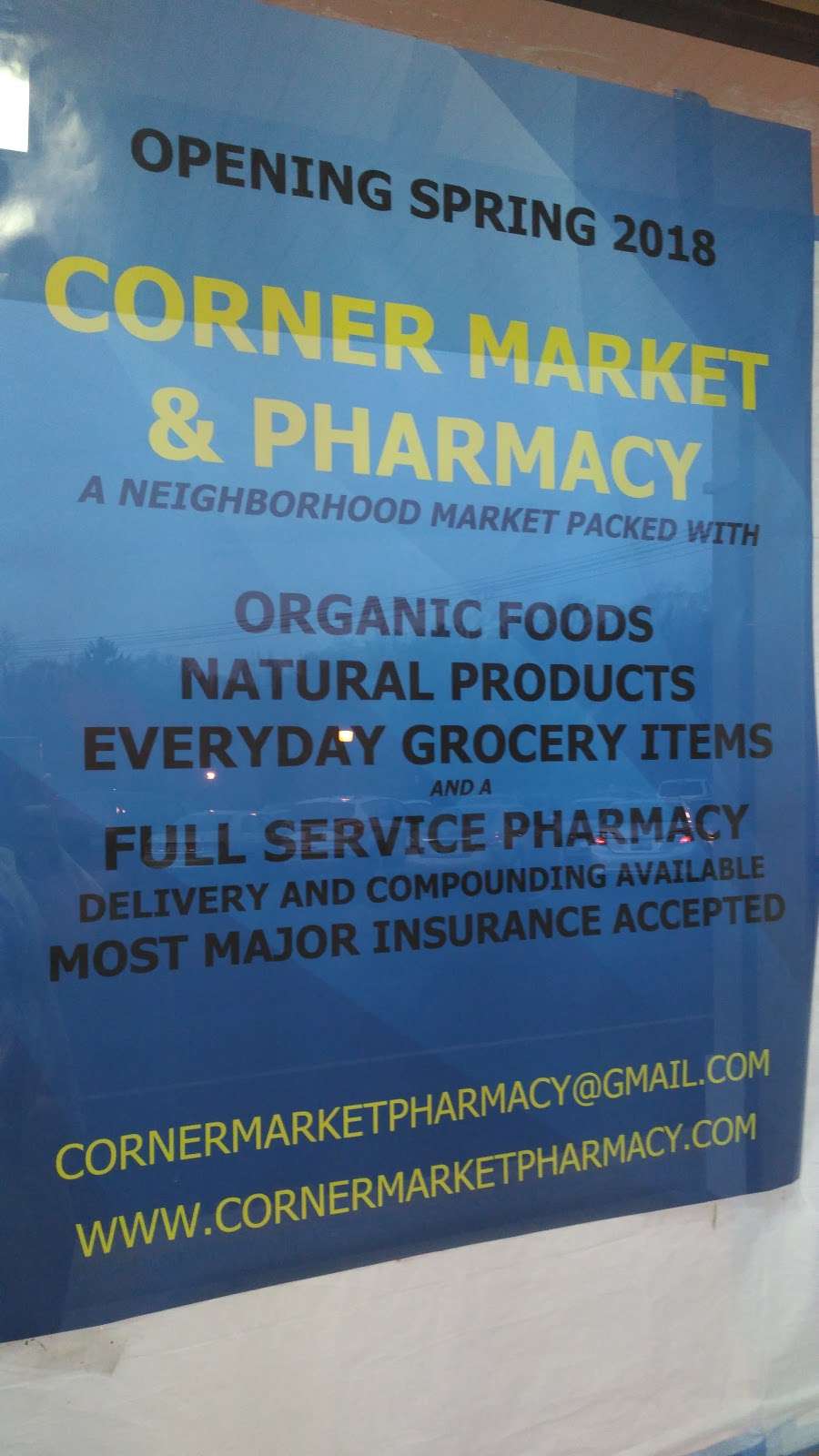 Corner Market & Pharmacy | 1119 Nelson St, Rockville, MD 20850, USA | Phone: (301) 690-8340