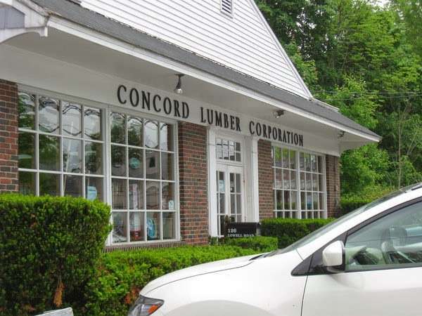 Concord Lumber Corporation | 126 Lowell Rd, Concord, MA 01742 | Phone: (978) 369-3640