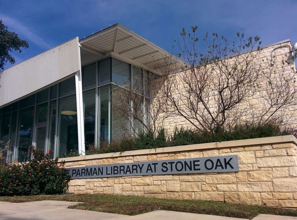 Parman Library at Stone Oak | 20735 Wilderness Oak, San Antonio, TX 78258, USA | Phone: (210) 207-2703