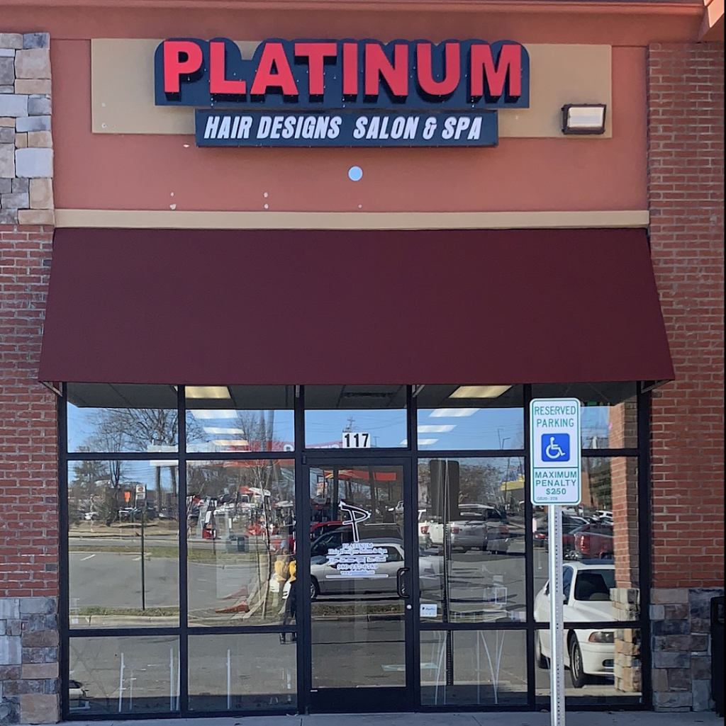 Platinum Hair Designs Salon & Spa | 5015 N Tryon St #117, Charlotte, NC 28213, USA | Phone: (980) 237-6789