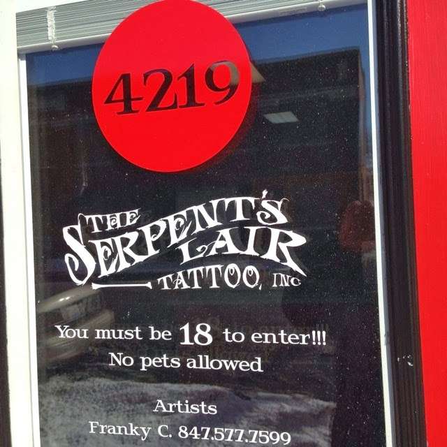 The Serpents Lair Tattoo | 4219 N Elston Ave, Chicago, IL 60618, USA | Phone: (847) 577-7599