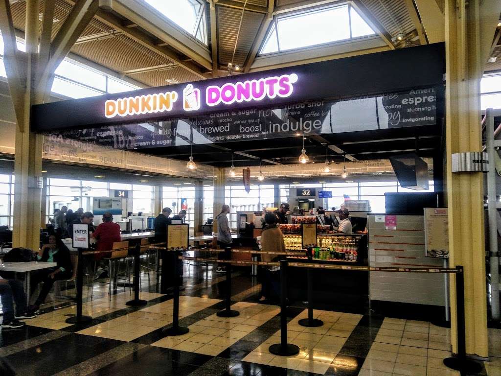 Dunkin Donuts | 1 National Airport Cart 2 Post Center Pier, Arlington, VA 22202 | Phone: (703) 414-0885