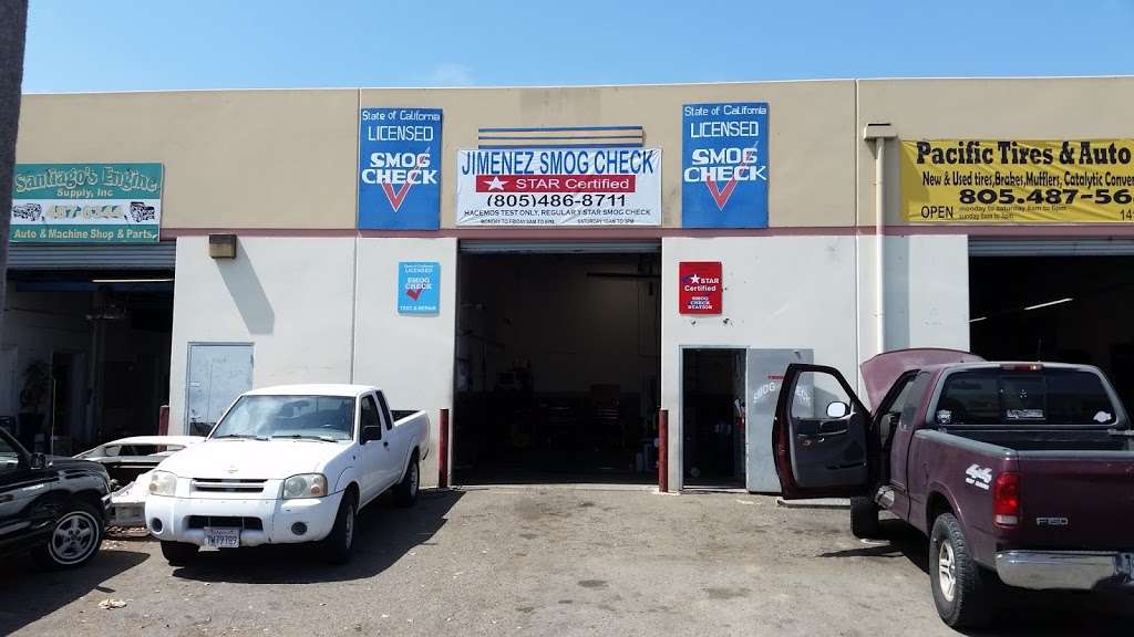 Jimenez Smog Check | 1408 E 5th St, Oxnard, CA 93030, USA | Phone: (805) 486-8711