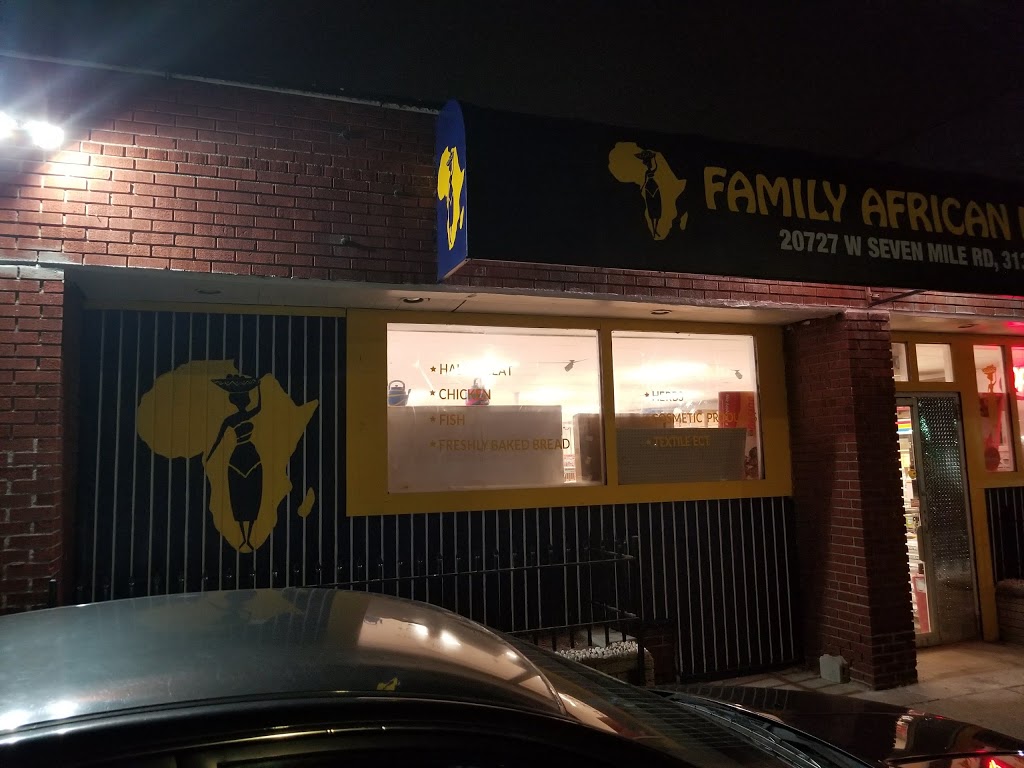 Family African Market | 20727 W Seven Mile Rd, Detroit, MI 48219 | Phone: (313) 693-9576