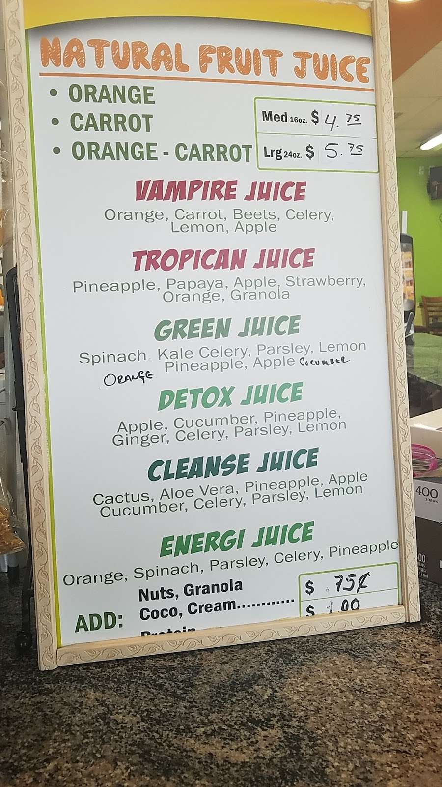 Ovni Juice | 10274 Central Ave, Montclair, CA 91763 | Phone: (909) 284-2534