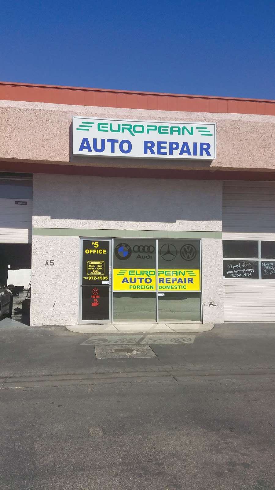 European Auto Repair Las Vegas | 3900 Spring Mountain Rd, Las Vegas, NV 89102, USA | Phone: (702) 972-1595