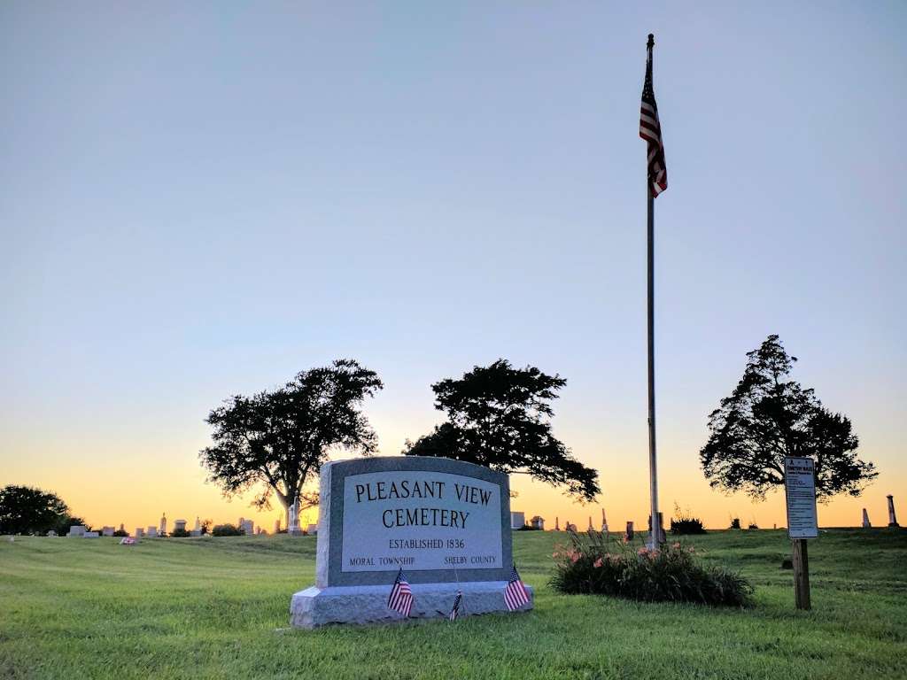 Pleasant View Cemetery | 10066-10092 N 850 W, Fairland, IN 46126, USA