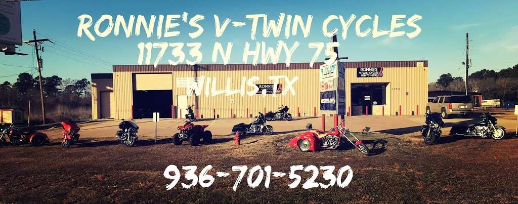 Ronnies V-twin Cycles | 11773 TX-75, Willis, TX 77378, USA | Phone: (936) 701-5230