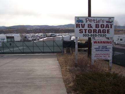 Peties RV & Boat Storage | 5699 N Peterson Rd, Sedalia, CO 80135 | Phone: (303) 885-7830