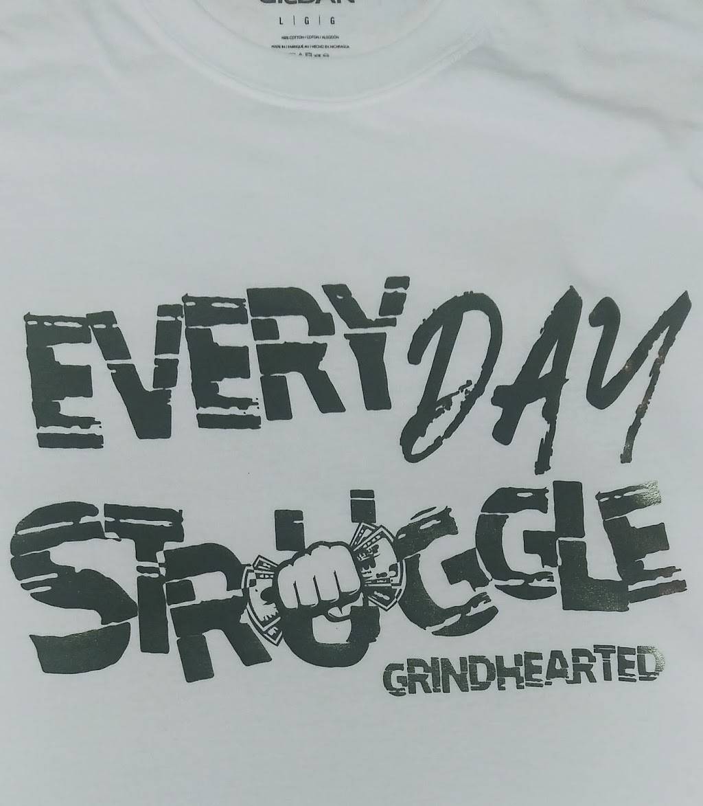 Grindhearted Shirtkings Custom Printing | 814 14th St NE, Winston-Salem, NC 27105, USA | Phone: (336) 816-9899