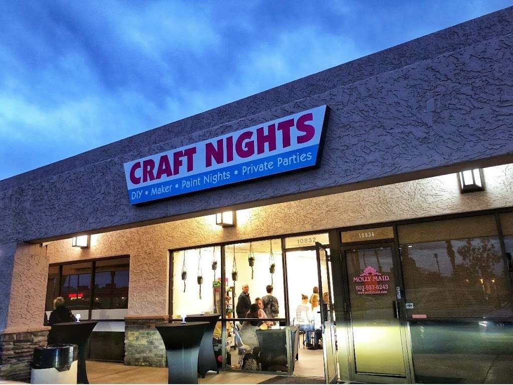 Craft Nights, 3241 E Shea Blvd Suite 9A, Phoenix, AZ 85028, USA