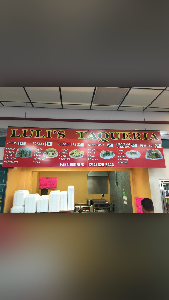 Lulis Taqueria | 4040 Preston Rd, Plano, TX 75093, USA | Phone: (214) 620-5634