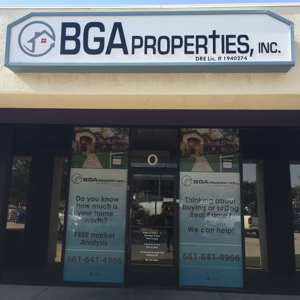 BGA Properties in the West | 445 W Palmdale Blvd ste o, Palmdale, CA 93551, USA | Phone: (661) 641-4966