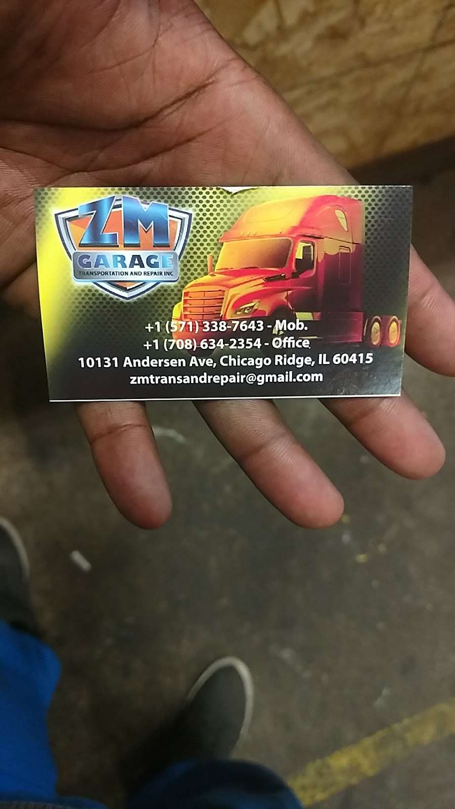 ZM TRANSPORTATION and Repair | 10131 Andersen Ave, Chicago Ridge, IL 60415, USA | Phone: (708) 634-2354